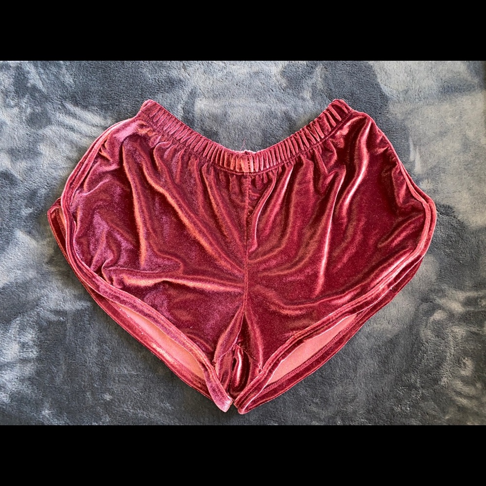 PacSun Red Velvet Sleep Shorts